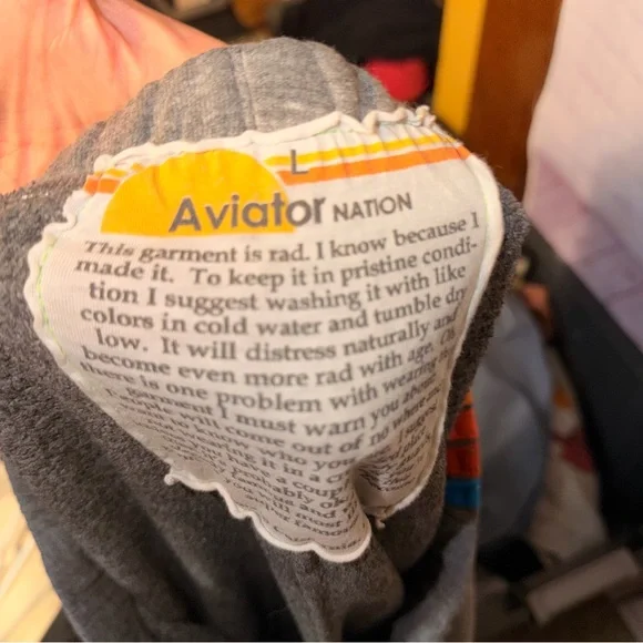 Aviator Nation Gray Sweatpants Size large - Picture 11 of 11